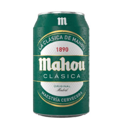 Cerveza Mahou Clásica 330cc