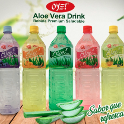 Agua aloe vera sabores 1.5lt